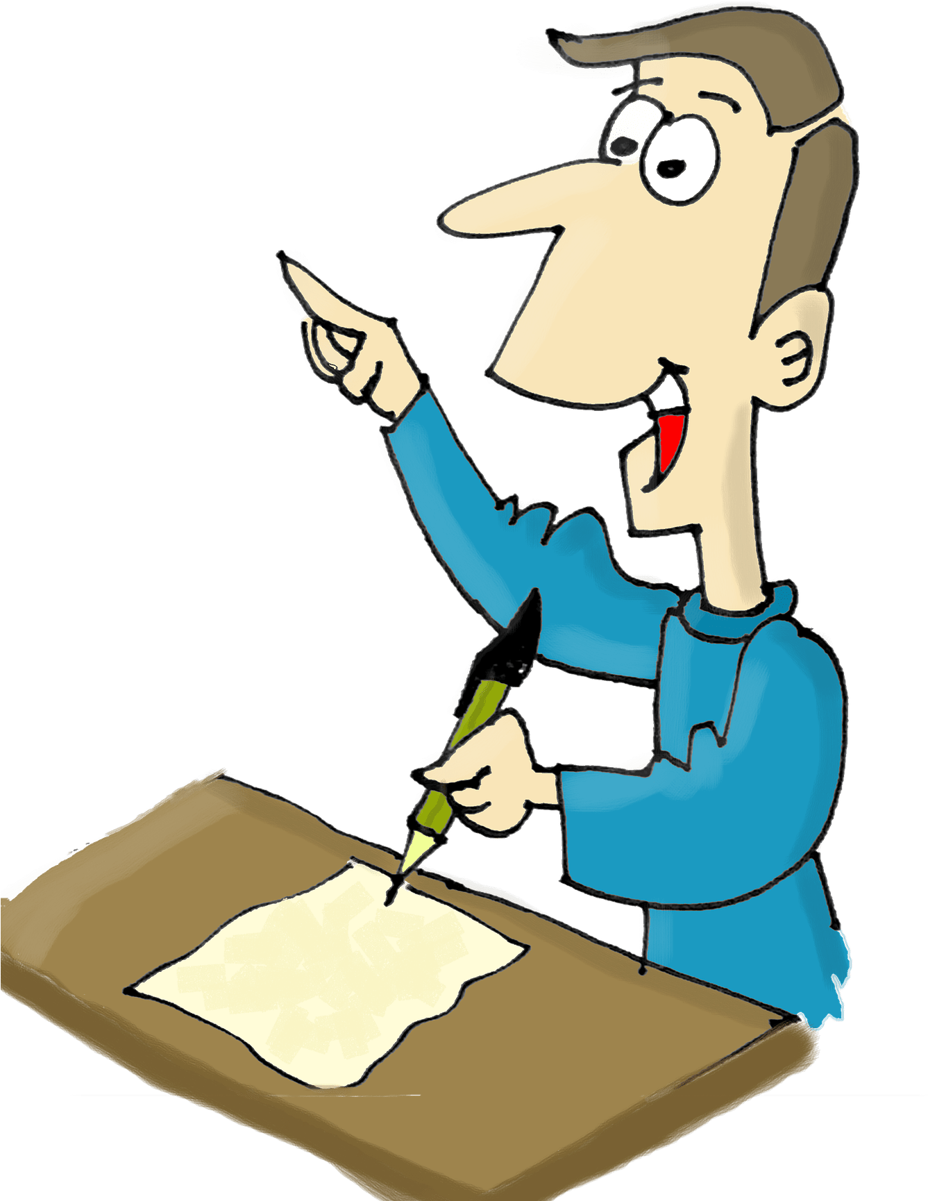 Writers Bureau Creative Writing Course U - Writer Png (1484x1920)