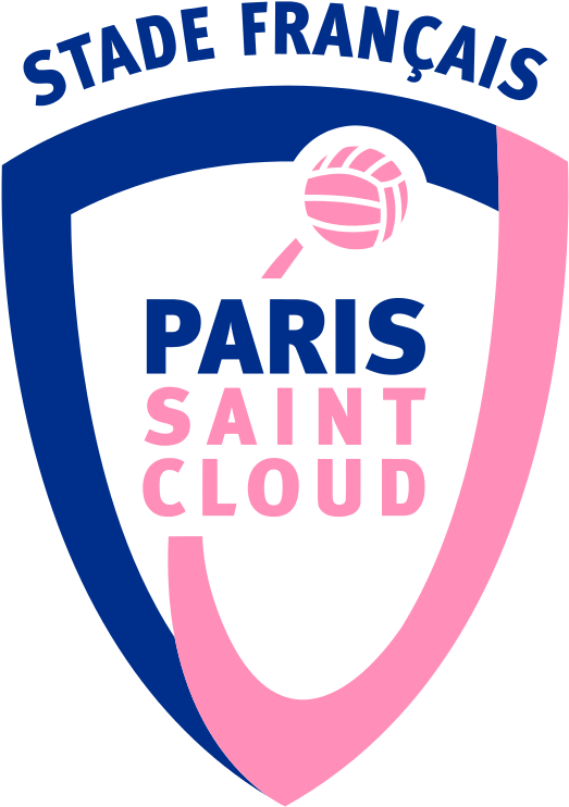 Logo Stade Français Paris Saint Cloud Volley - Paris Saint Cloud Volley (548x767)
