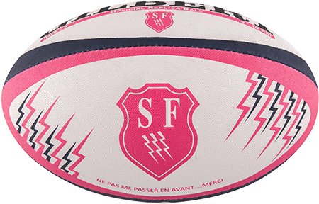 Gilbert Rugby Replica Stade Francais Size 5 Panel - Stade Francais (450x450)