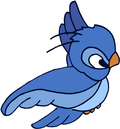 Greeting Card Ad 2 Bluebird2s Bluebird2s Bluebird2s - Art (500x458)