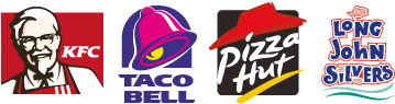 Kfc - Taco Bell - Pizza Hut - Long John Silver's Vector - Taco Bell (400x400)