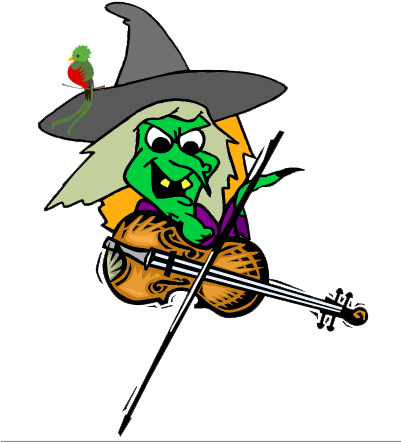 They Were All Wearing Awful 70s Trends - Violin (400x454)