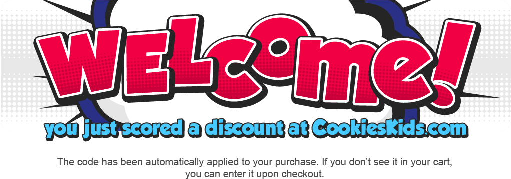 You Just Scored A Discount At Cookieskids - You Just Scored A Discount At Cookieskids (1056x394)