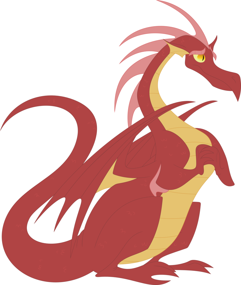 Please Forgive Me For Smoking By Porygon2z - Red Dragon Standing (822x972)