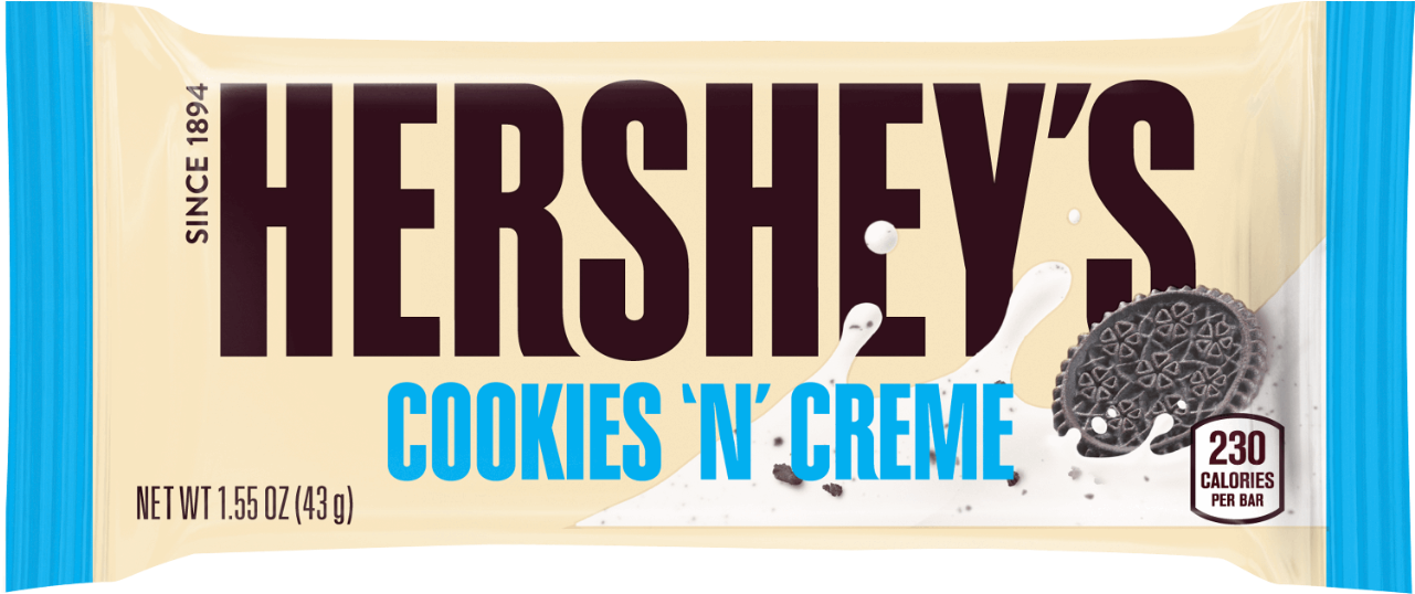 Hersheys Giant Chocolate Bar Download - Hershey Cookies N Creme (1280x1280)