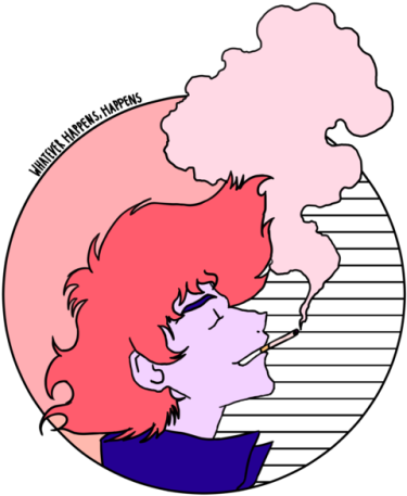 Colorful Explosion Color Smokey Tumblr Freetoedit - Cigarette Transparent (500x500)