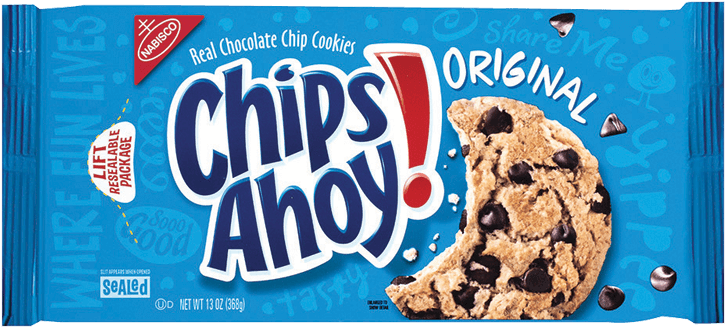 Mountain Dew Logo Png Download - Chips Ahoy Chocolate Chip Cookies (750x750)