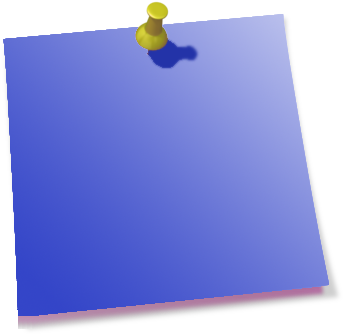 Thumbtack Note Blue 3 Thumbtack Note Red Pink Thumbtack - East Brent C Of E First School (400x400)