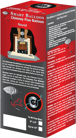 Round Balloon Box - Design (400x443)