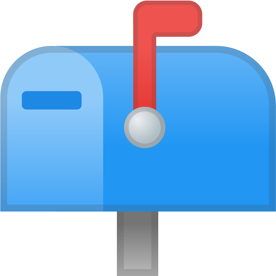 Mailbox Clipart Mailbox Flag - Does The Flag On Mailbox Mean (1024x1024)