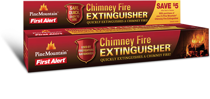 Pine Mountain Chimney Fire Extinguisher - Lucozade (718x569)
