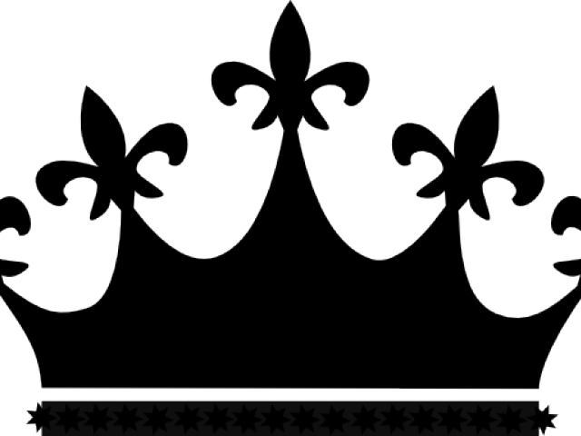 Crown Vector Art Free - Princess Crown Silhouette (640x480)