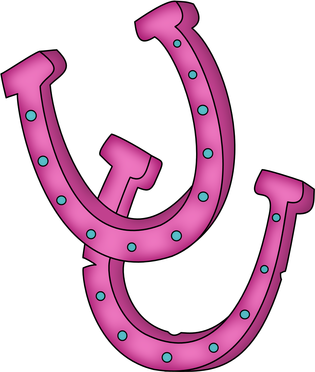 Herraduras - Horse Shoe Clip Art (1208x1385)