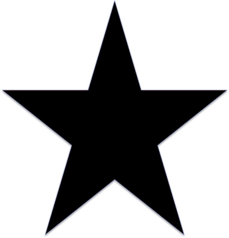 Mason Jar Candles 8oz * 16oz * 25oz - Black Five Pointed Star (771x800)