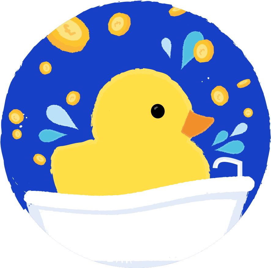 Enjoy Bath Time - Rubber Ducky (1214x1214)