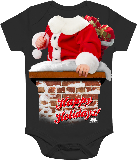 Chimney Santa Kids - Santa Claus (700x700)