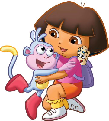 Dora The Explorer - Dora The Explorer With Boots (361x400)