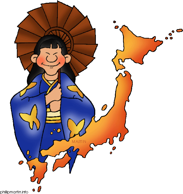 Japanese Japan Clipart The Cliparts - Clipart Map Of Japan (614x648)