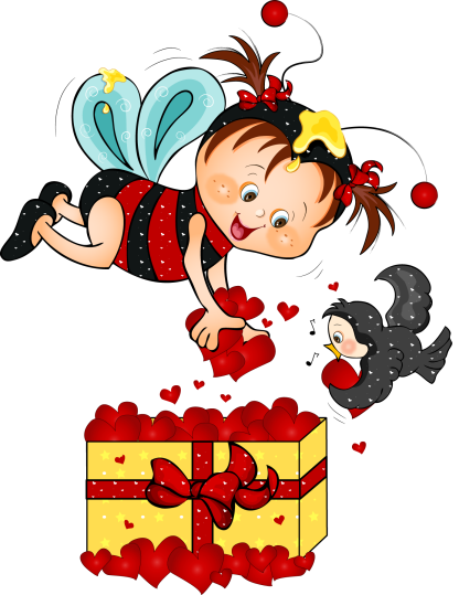 Honey Bee Hello Kitty Animation Clip Art - Gifs (416x539)