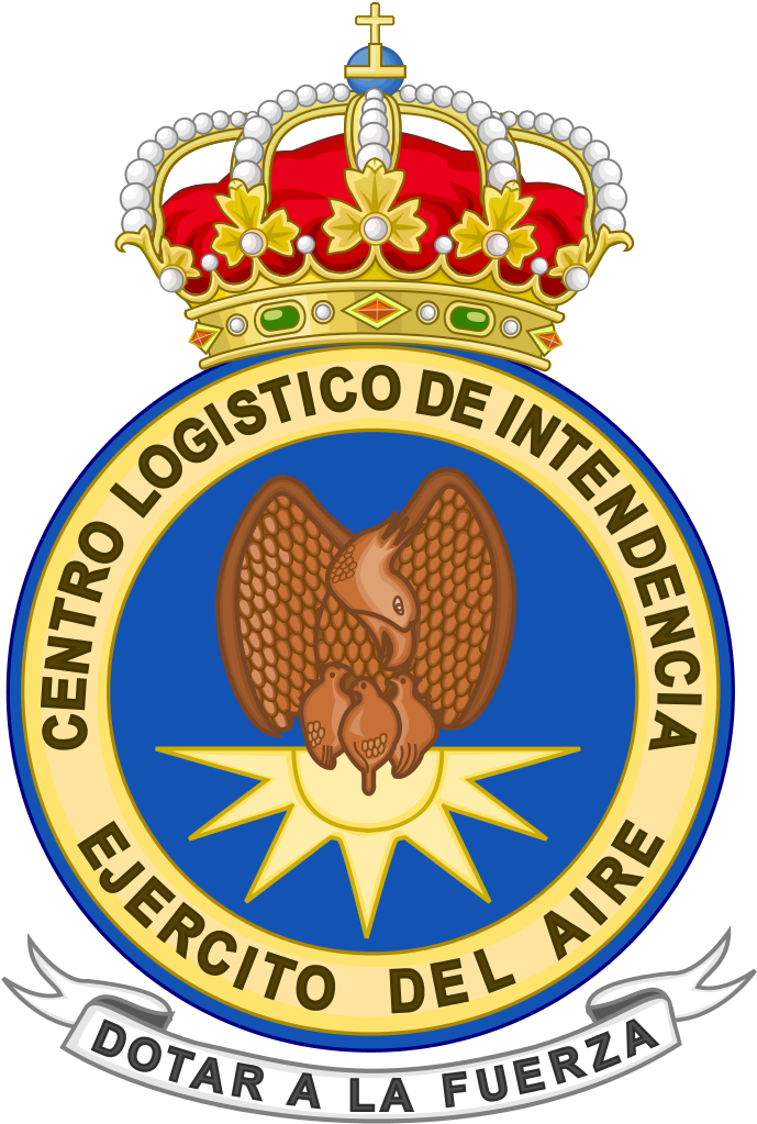 Emblem Of The Spanish Air Force Quartermaster Logistics - Emblem (715x1042)