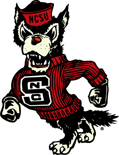 North Carolina State Wolfpack Primary Logo Clipart - Nc State Wolfpack Logo (418x544)