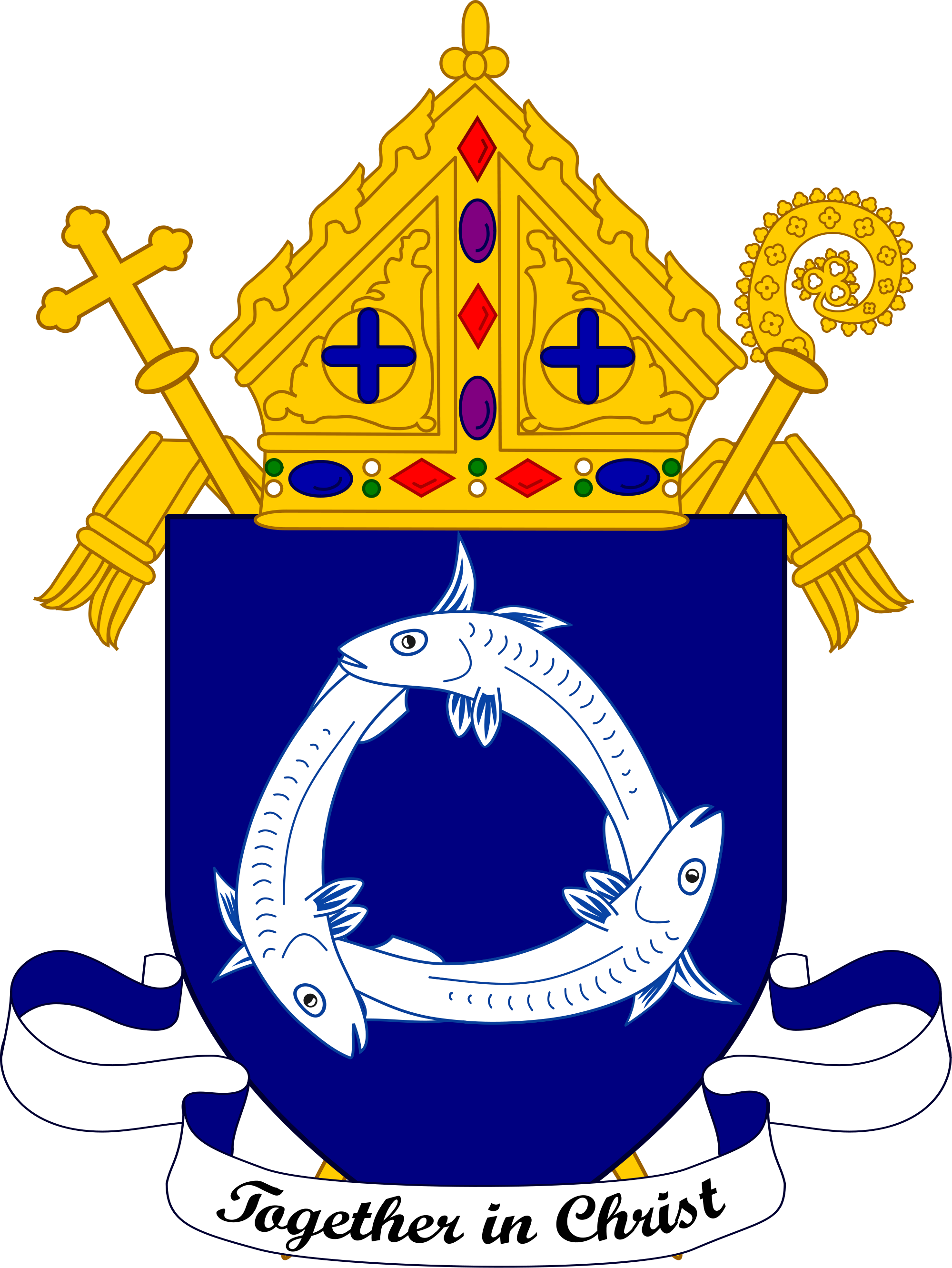 Purple Crown Cliparts 29, Buy Clip Art - Roman Catholic Archdiocese Of Manila (2000x2663)