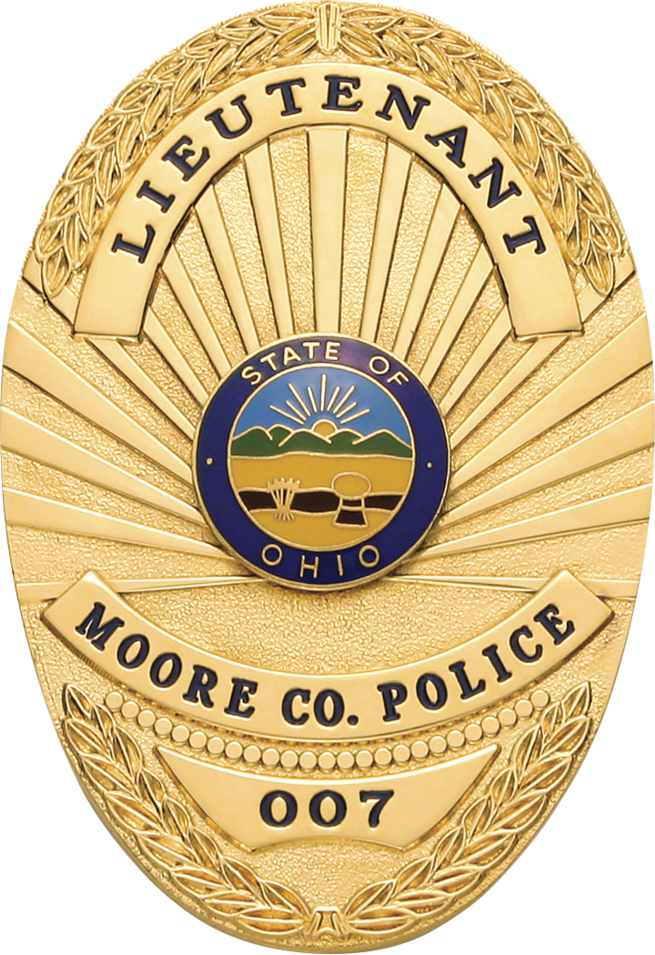 Smith & Warren Custom Badge, 2-1/8" X 3", Nickel (720x1050)