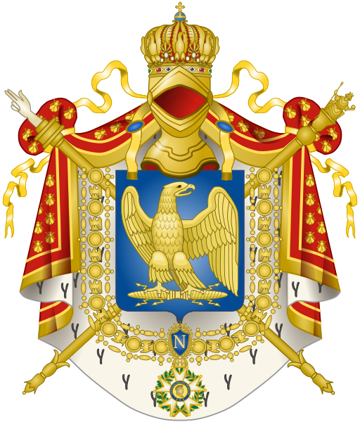 With This Emblem In The Middle - French Coat Of Arms (512x600)