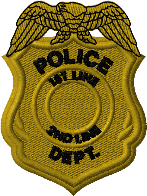 Deco Stk Emb Le Badge Shield Gold - Emblem (495x659)