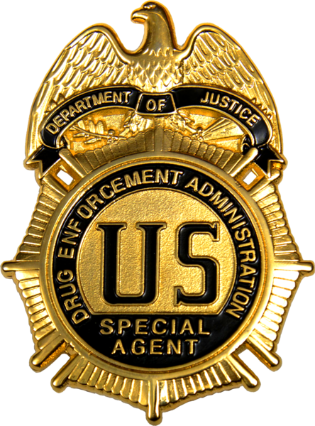Share This Image - Dea Badge Oval Ornament (444x600)