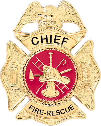 Maltese Cross Badge With Eagle - B547 Badge Silver Panels On Gold Badge (403x500)