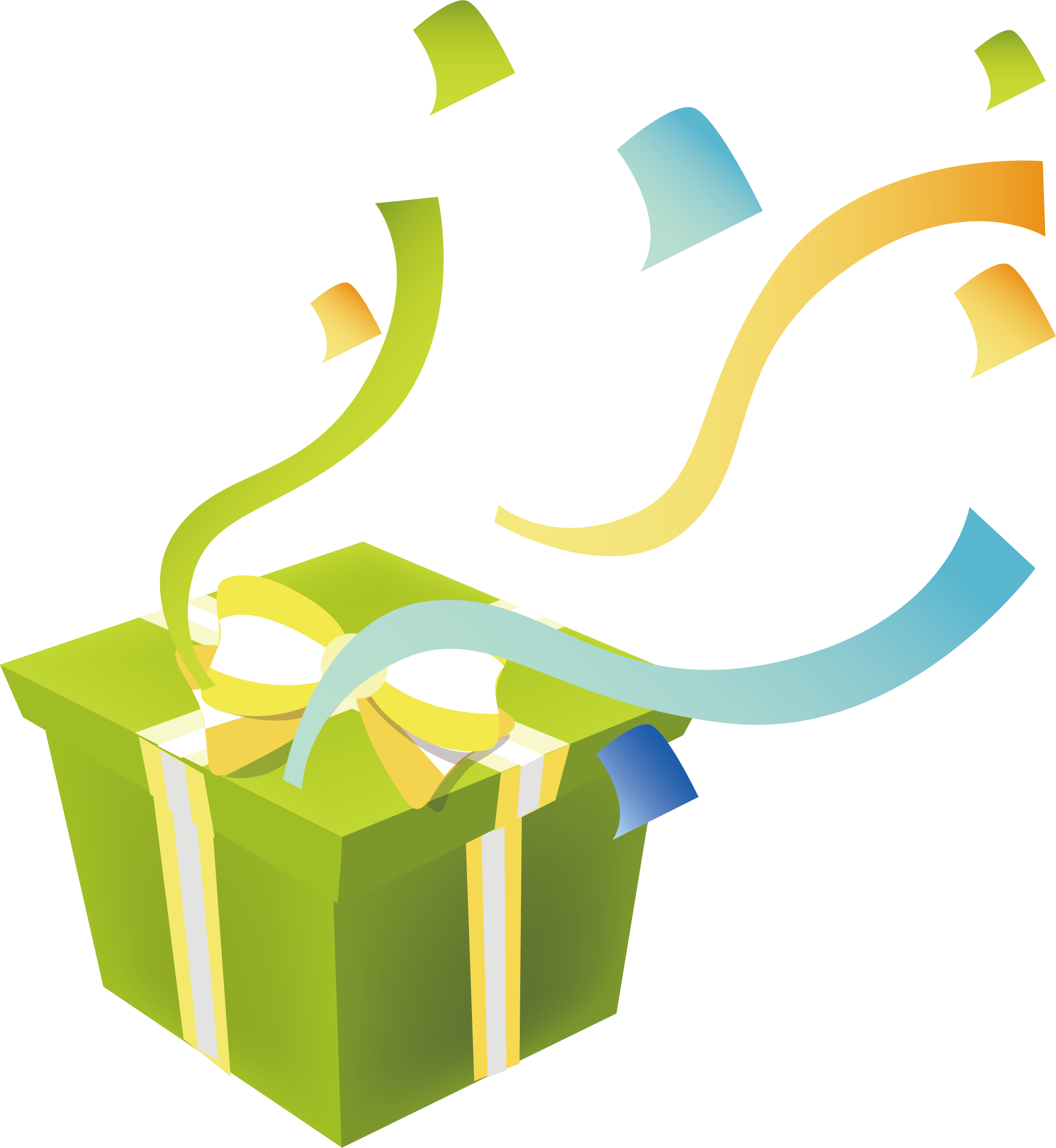 Gift Green Clip Art - Gift (2119x2304)