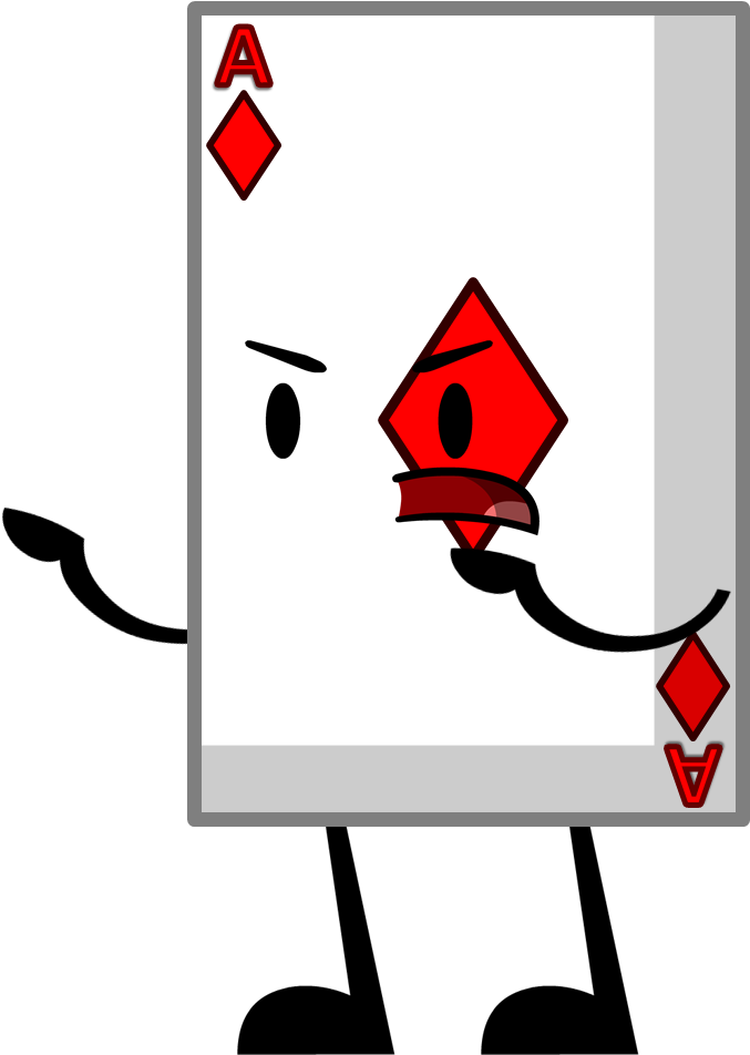 Playing Card - Bfdi Card (730x990)