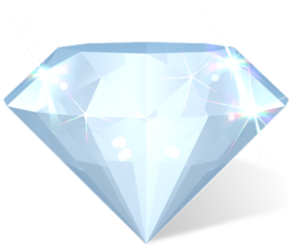 Diamond Clipart Rainbow - Diamond Icon (600x600)