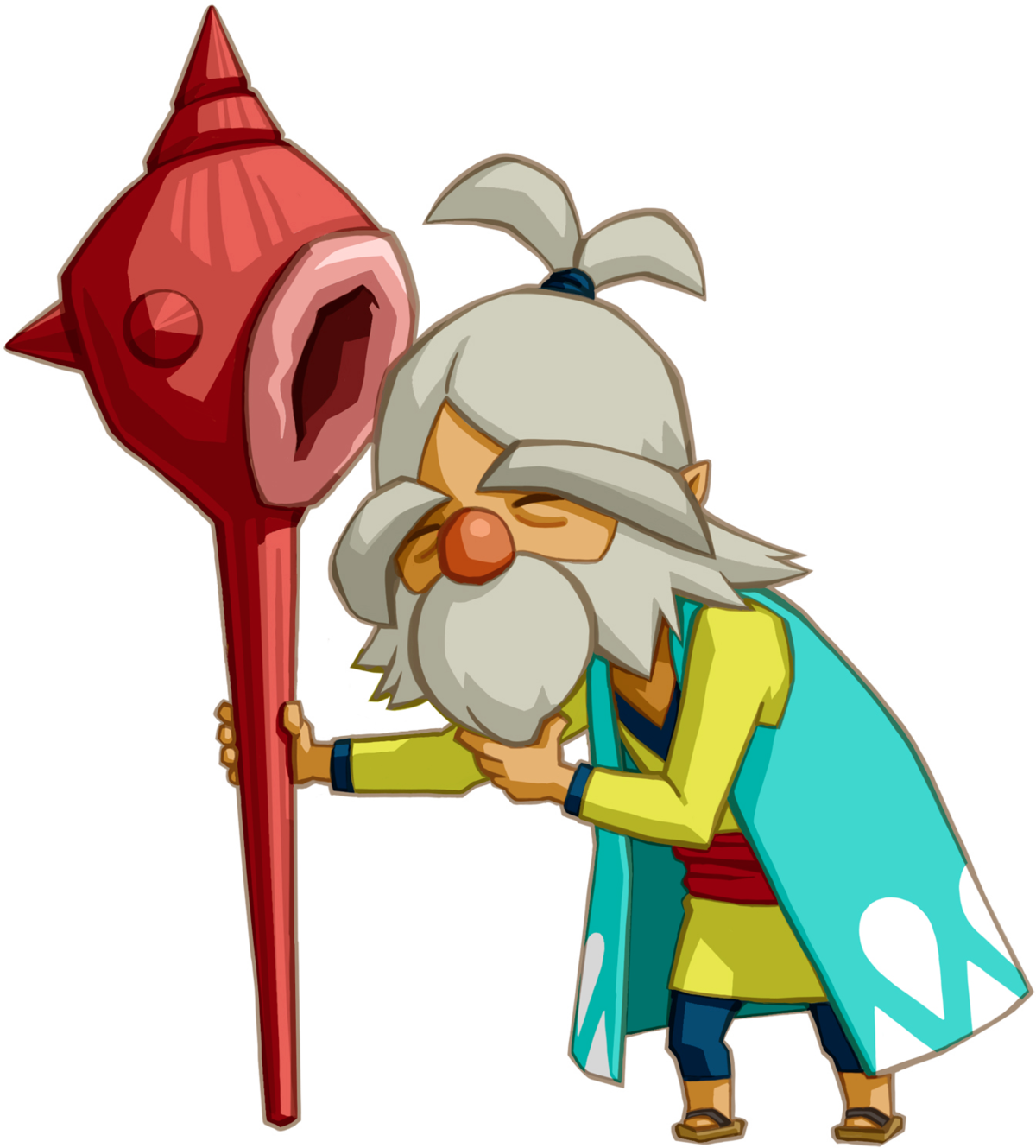 Zelda Phantom Hourglass Characters (1200x1329)