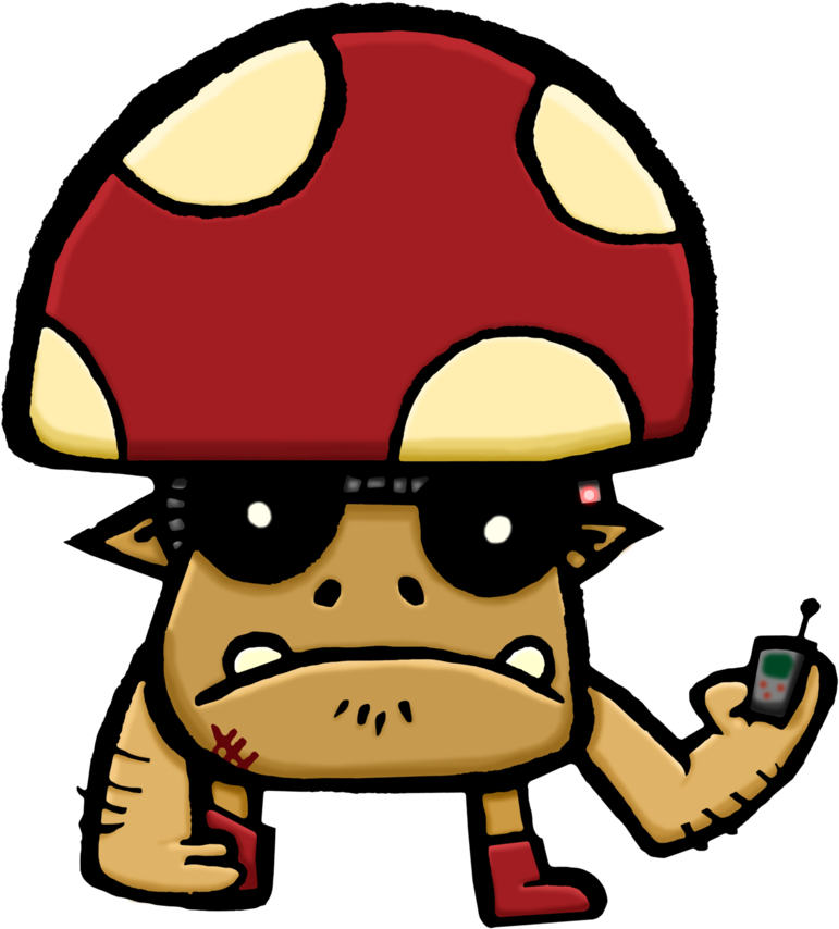 Mushroom Troll By Davidanger - Cartoon (894x894)