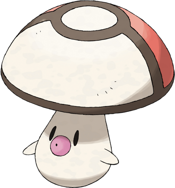 This Adorable Little Sucker-mouthed Mushroom Is The - Pokemon Foongus Evolution (600x600)