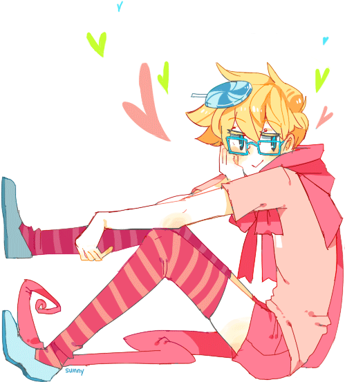 Homestuck John Arts Trickster Mode Ok Time To Work - John Egbert Trickster Mode (500x590)