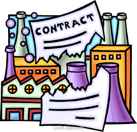 Broken Contract Royalty Free Vector Clip Art Illustration - Broken Contract Clipart (480x464)