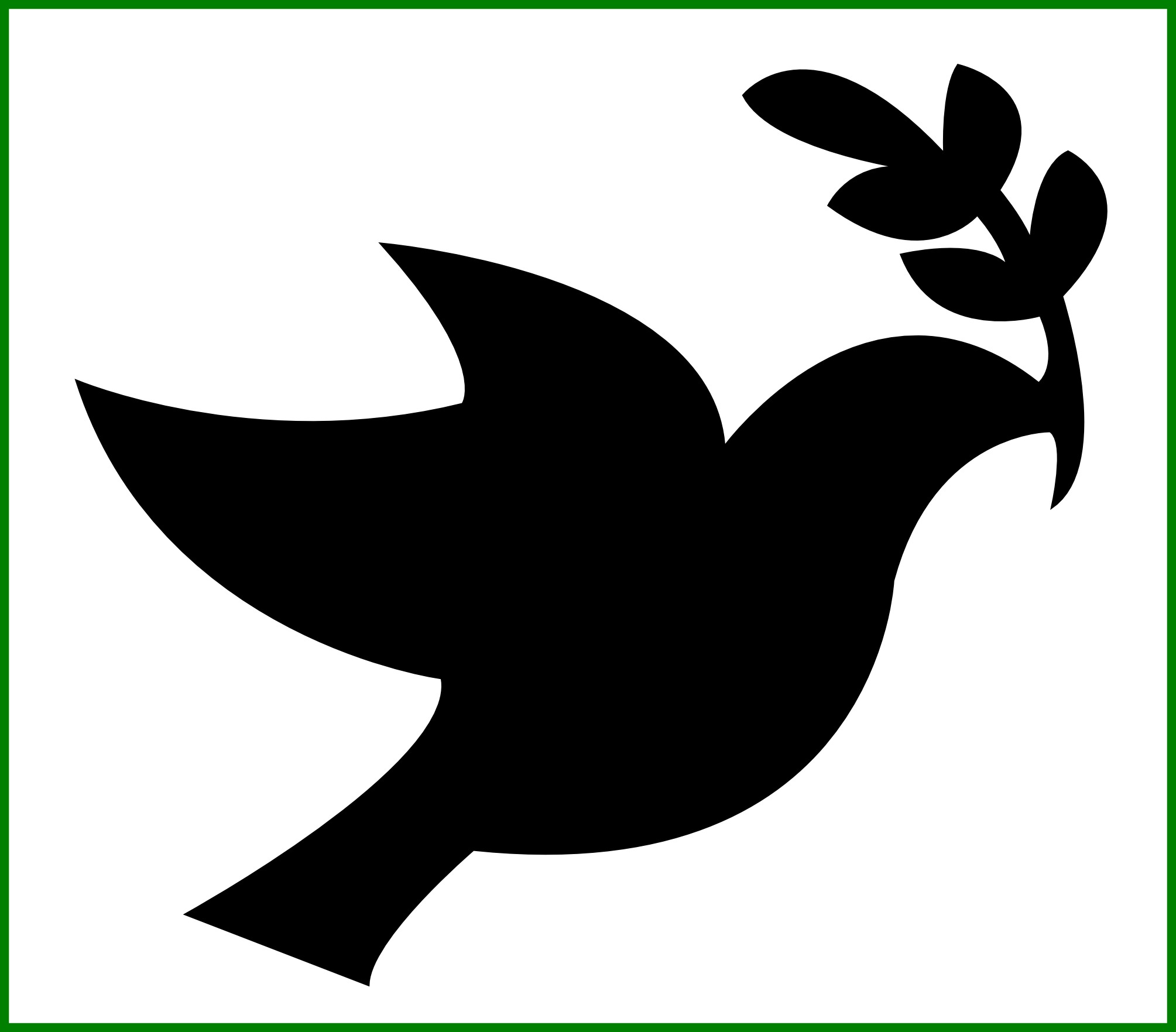 Dove Png Dove Of Peace Png Amazing Christmas Black - Peace Dove (2009x1763)