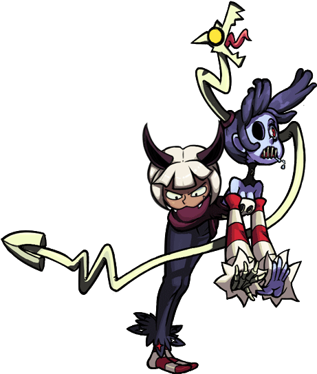 Eliza Skullgirls Sprites - Skullgirls Squigly (468x613)