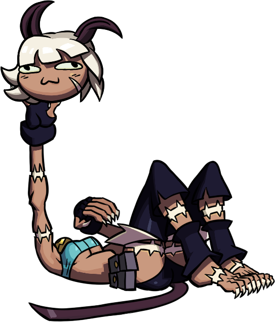 Intelligence - Ms Fortune Skullgirls Png (543x635)