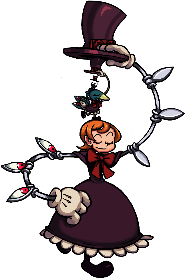 Hk - Skullgirls Peacock Ant (710x1121)