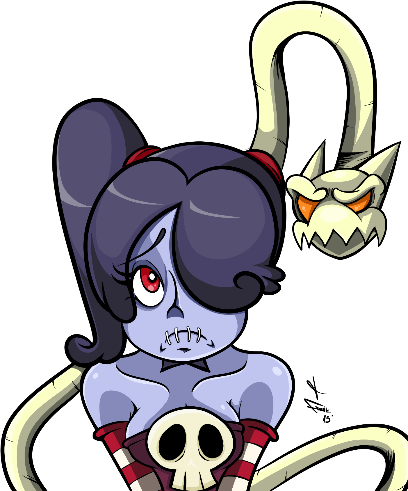 Sad Squigly By Frankaraya On Deviantart - Sad Squigly (1500x1800)