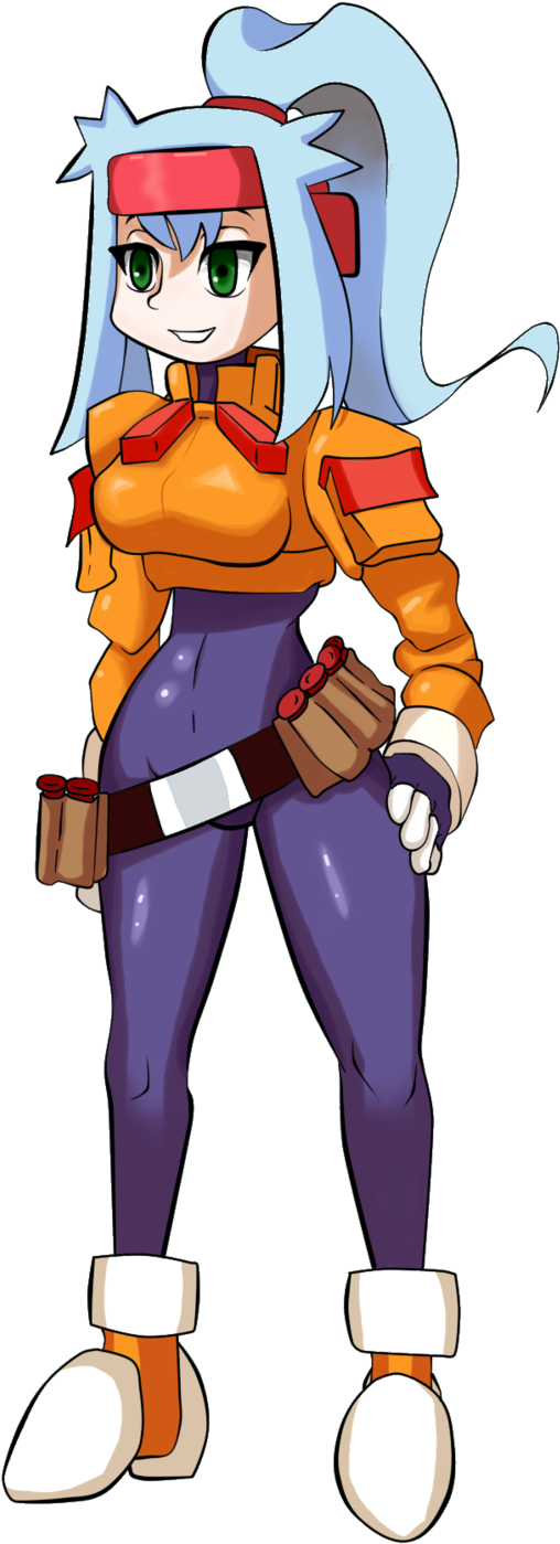 Ashe Skullgirls Style By Ichduhernz Ashe Skullgirls - Mega Man (1024x1479)