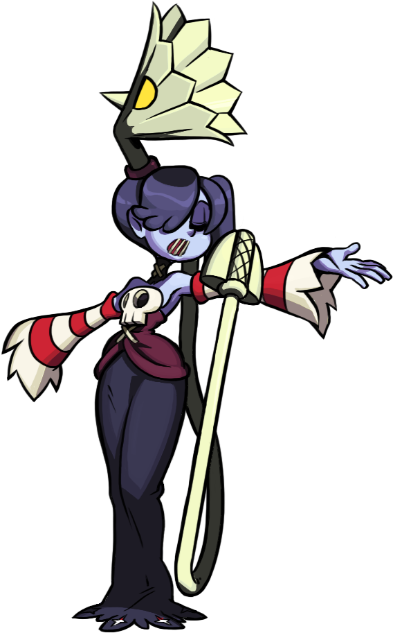 The Skullgirls Sprite Of The Day Is - Skullgirls Digital Art Compendium (586x931)