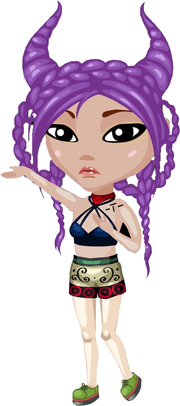 Harley Quinn Avatar Sticker 0 Clip Art - Clip Art (700x1390)