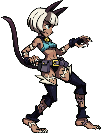 Ms Fortune Skullgirls Gif (500x558)