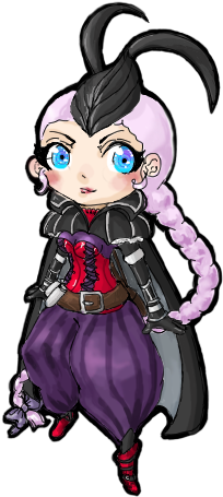 Chibi Vayne By Sherlynna - Lol Chibi Vayne (265x476)