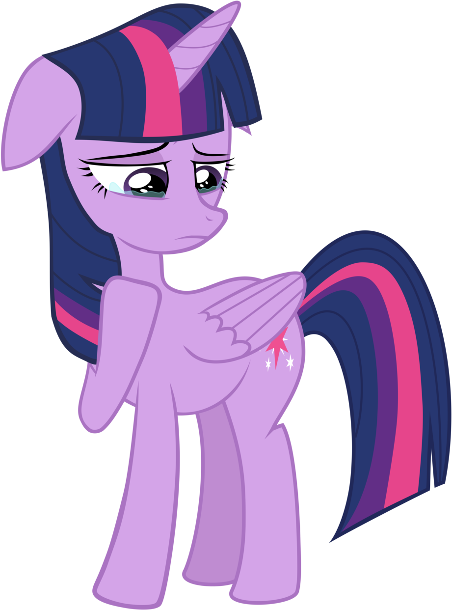 Twilight Sparkle - Twilight Sparkle Crying (1280x1280)